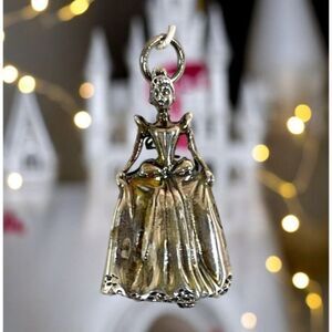 Disney Princess Sterling Aurora Princess Silver Pendant Limited Edition Charm
